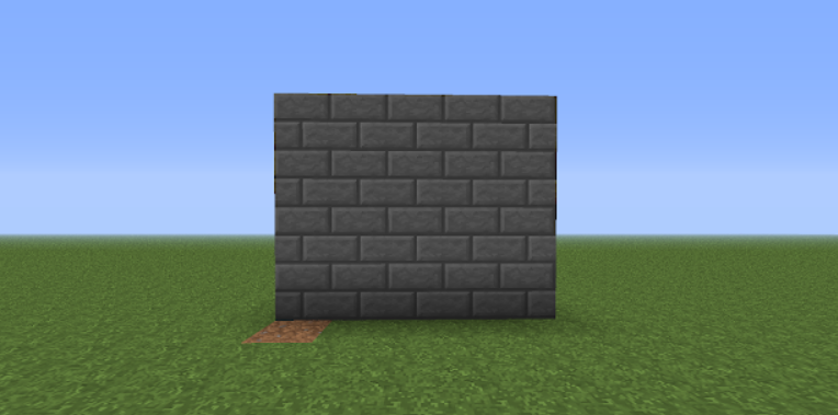 Walls of Minecraft House