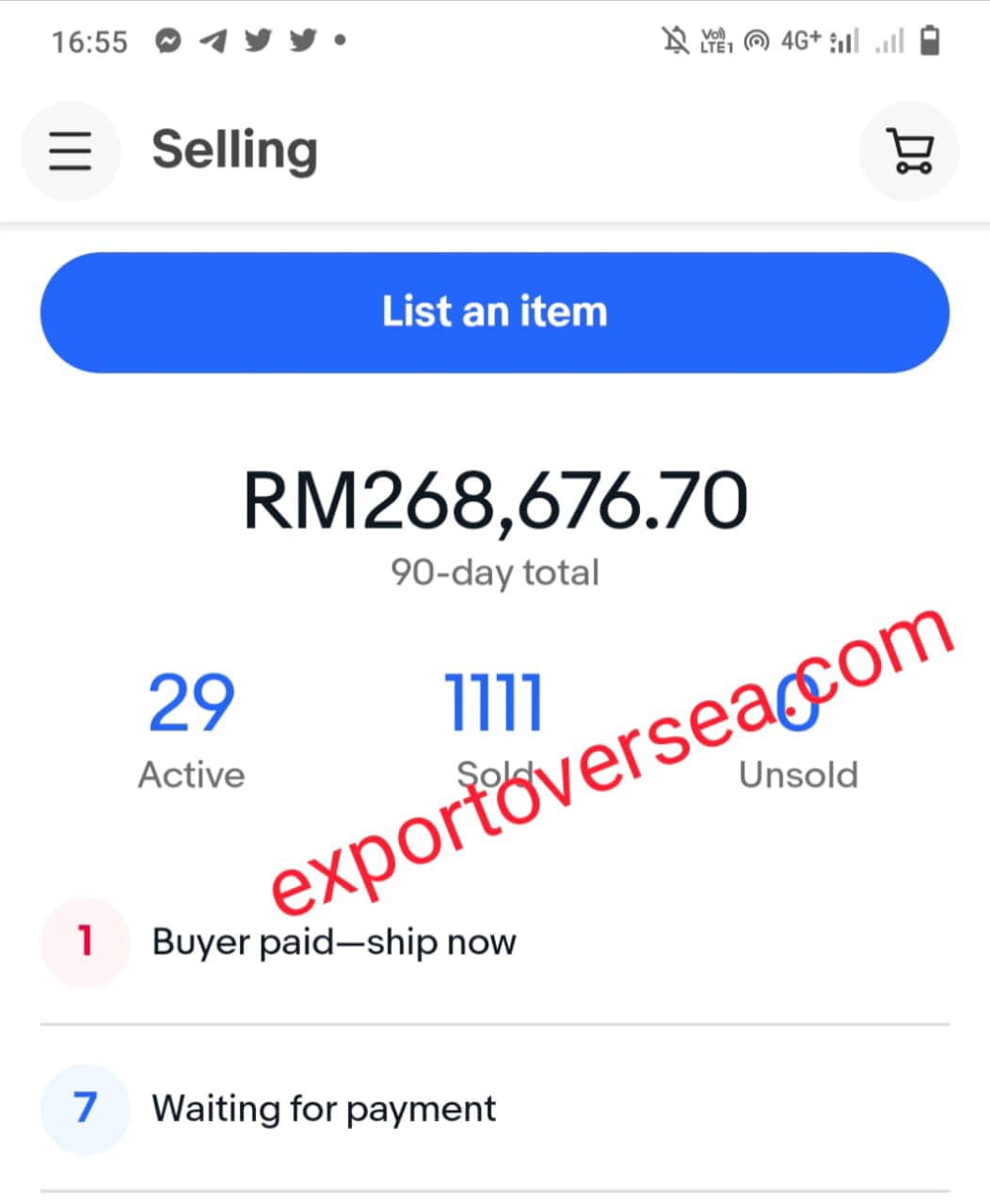 pesanan dari Dr Zul sendiri mengenai strategi ini yang berkesan untuk kita menjual barang cara mengatasi serangan panik seperti seller lain di eBay