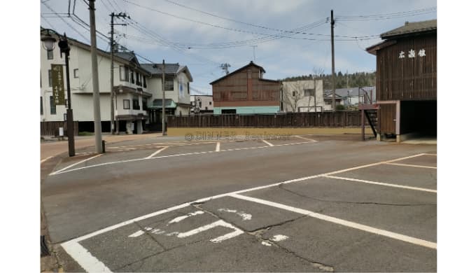 【月岡温泉】広瀬館ひてんの音の駐車場