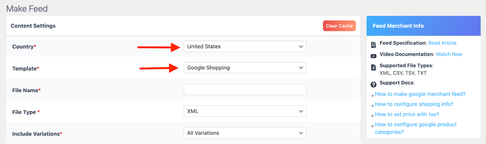 Google Shopping Template 