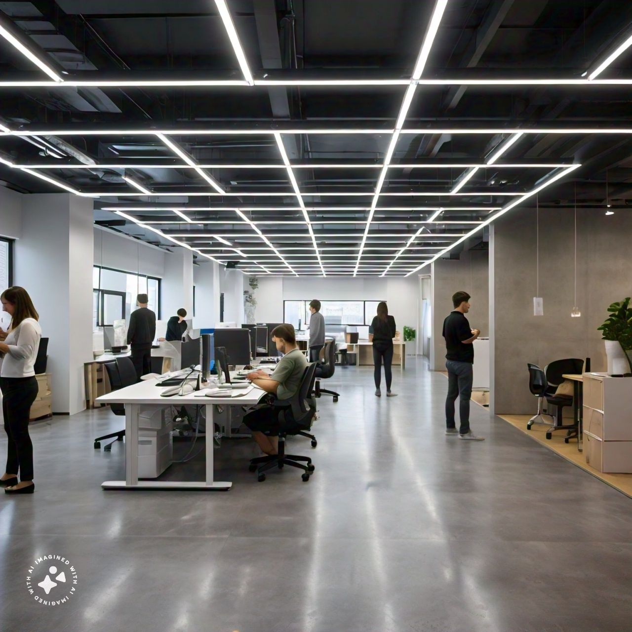 Commercial LED Lighting Installation
