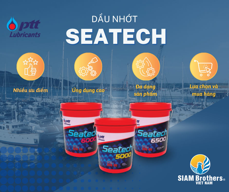 Dầu Nhớt Seatech: Lựa Chọn Hàng Đầu Cho Ngành Hàng Hải