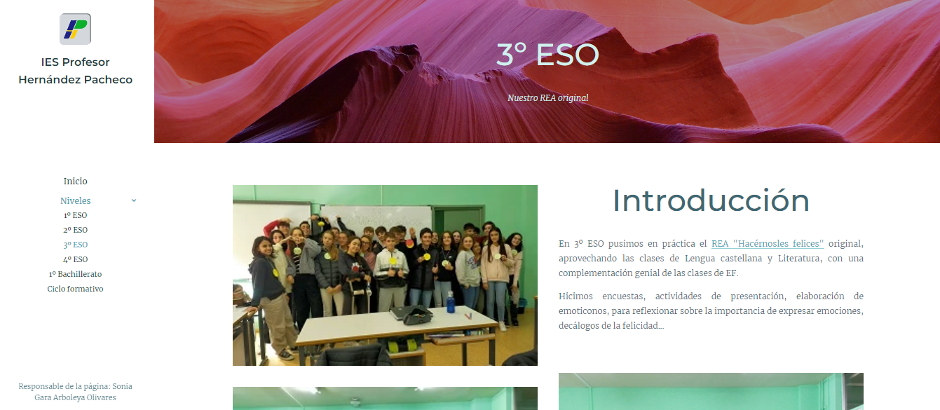 C:\Users\USUARIO\Desktop\Sonia\Documentos\Trabajo\CREA Hacernosles felices\Informe\5 captura pagina tercero.png