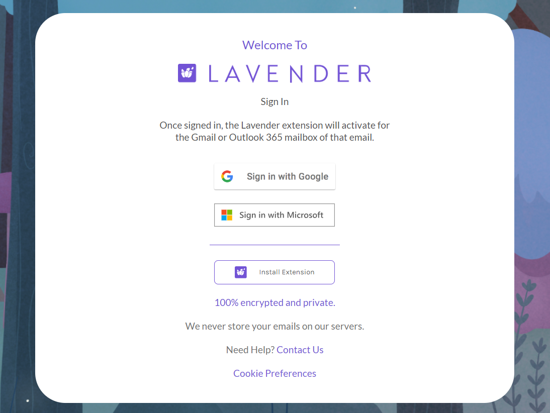 lavender ai writing tool