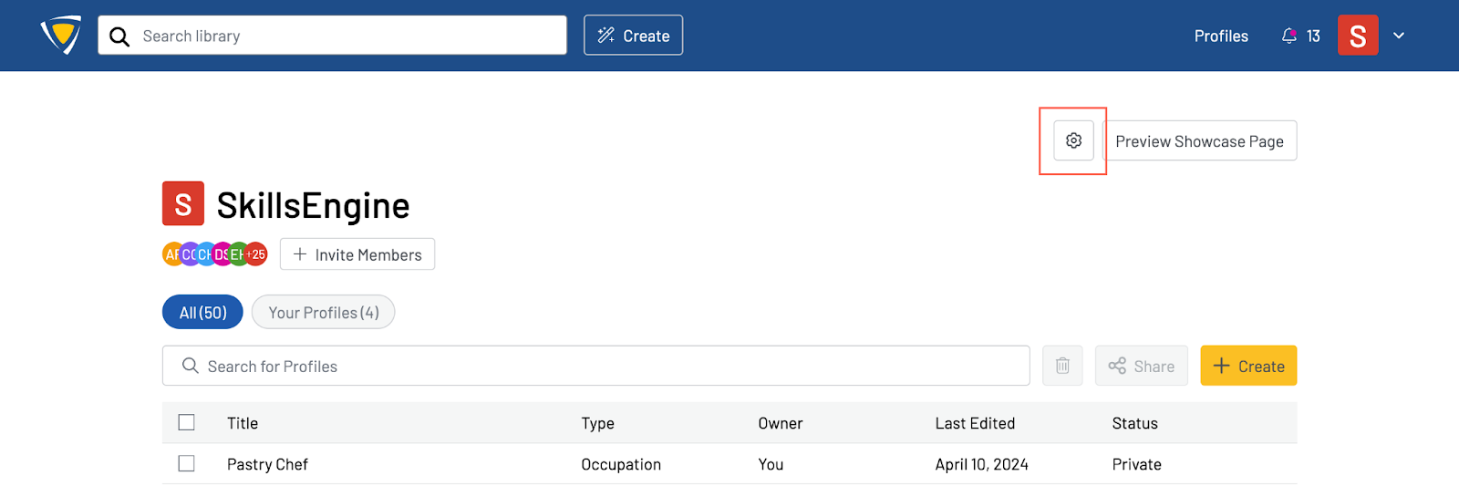 Managing an Organization on SkillsEngine