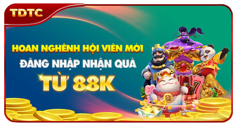 Khuyến mãi thưởng 88K cho hội viên mới