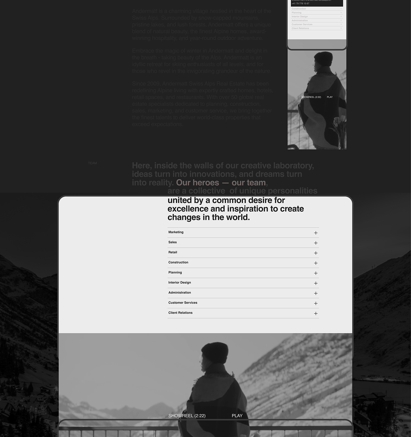 UI/UX Web Design  ux/ui user interface user experience landing page clean minimal Minimalism