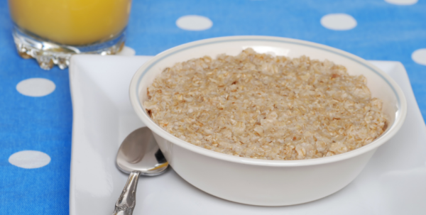 oatmeal and orange juice