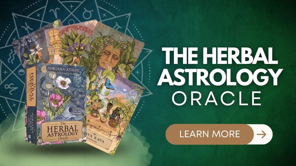 The Herbal Astrology Oracle - Best Oracle Cards With Messages From Herbal Plants