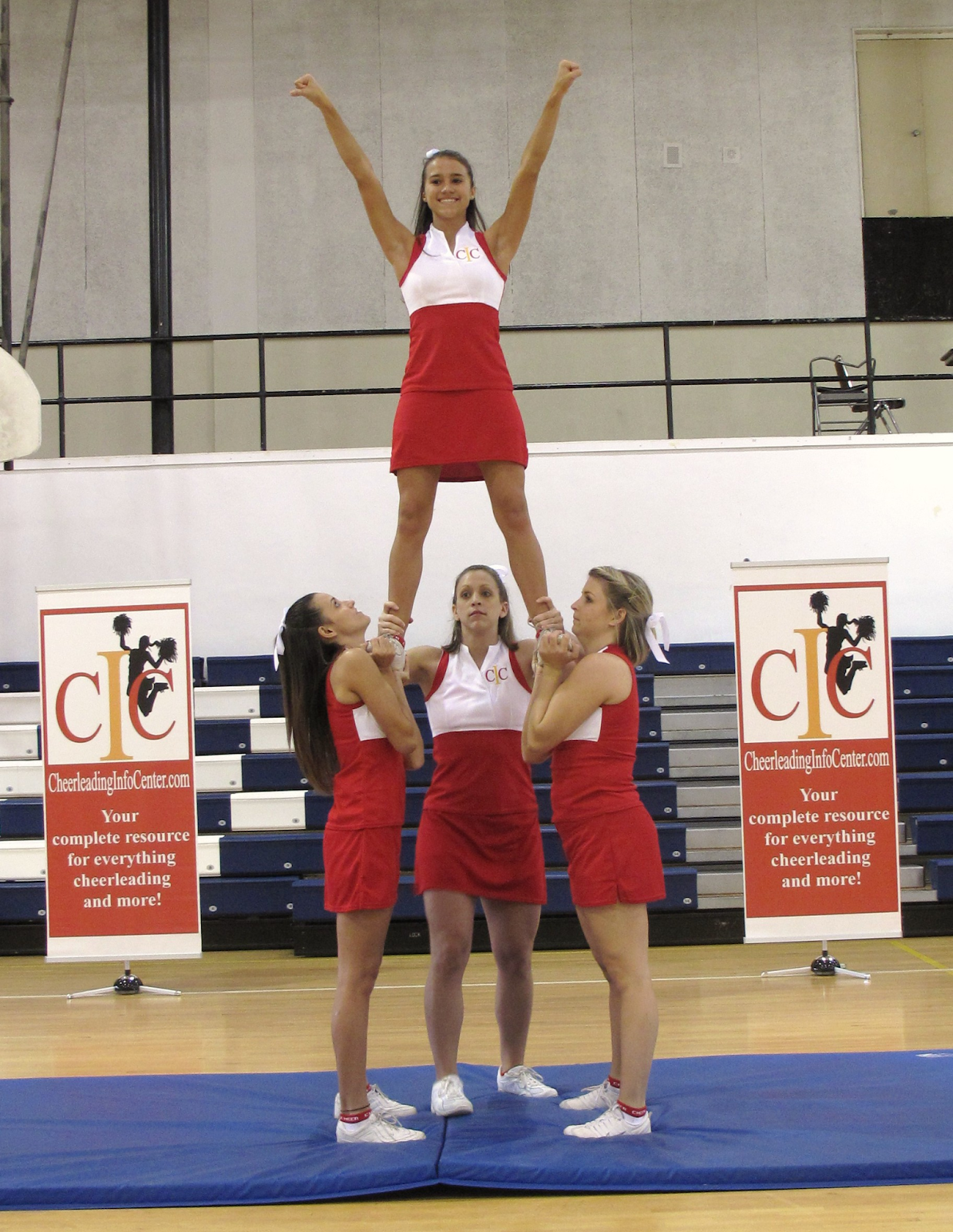 The Pyramid Stunt Examples - Simple Pyramid