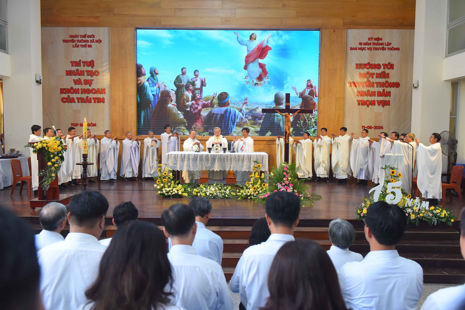 Tổng Giáo phận Sài Gòn cử hành Ngày Thế giới Truyền thông Xã hội lần thứ 58