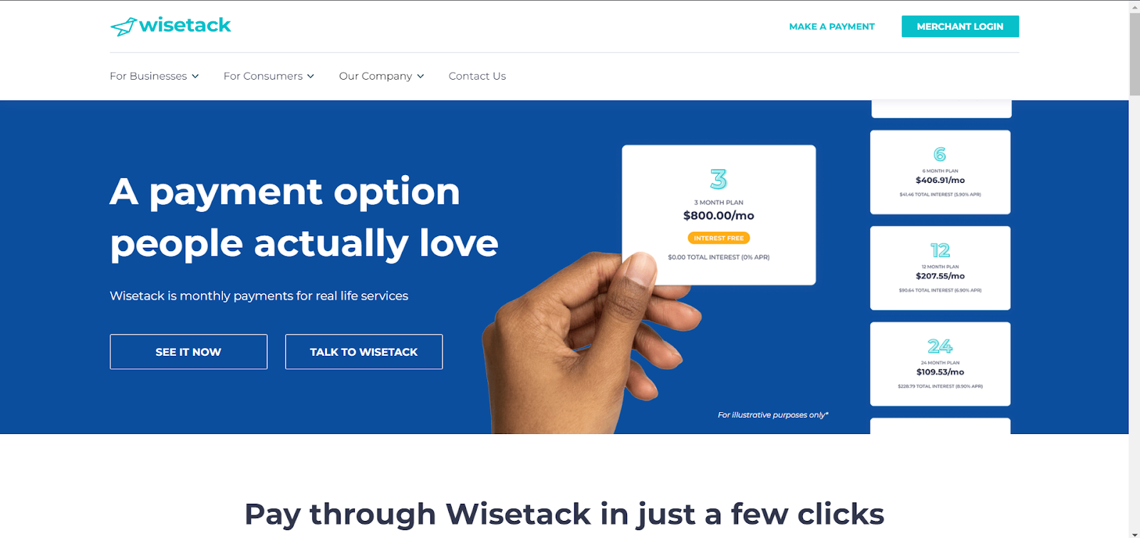 How Wisetack generate revenue?