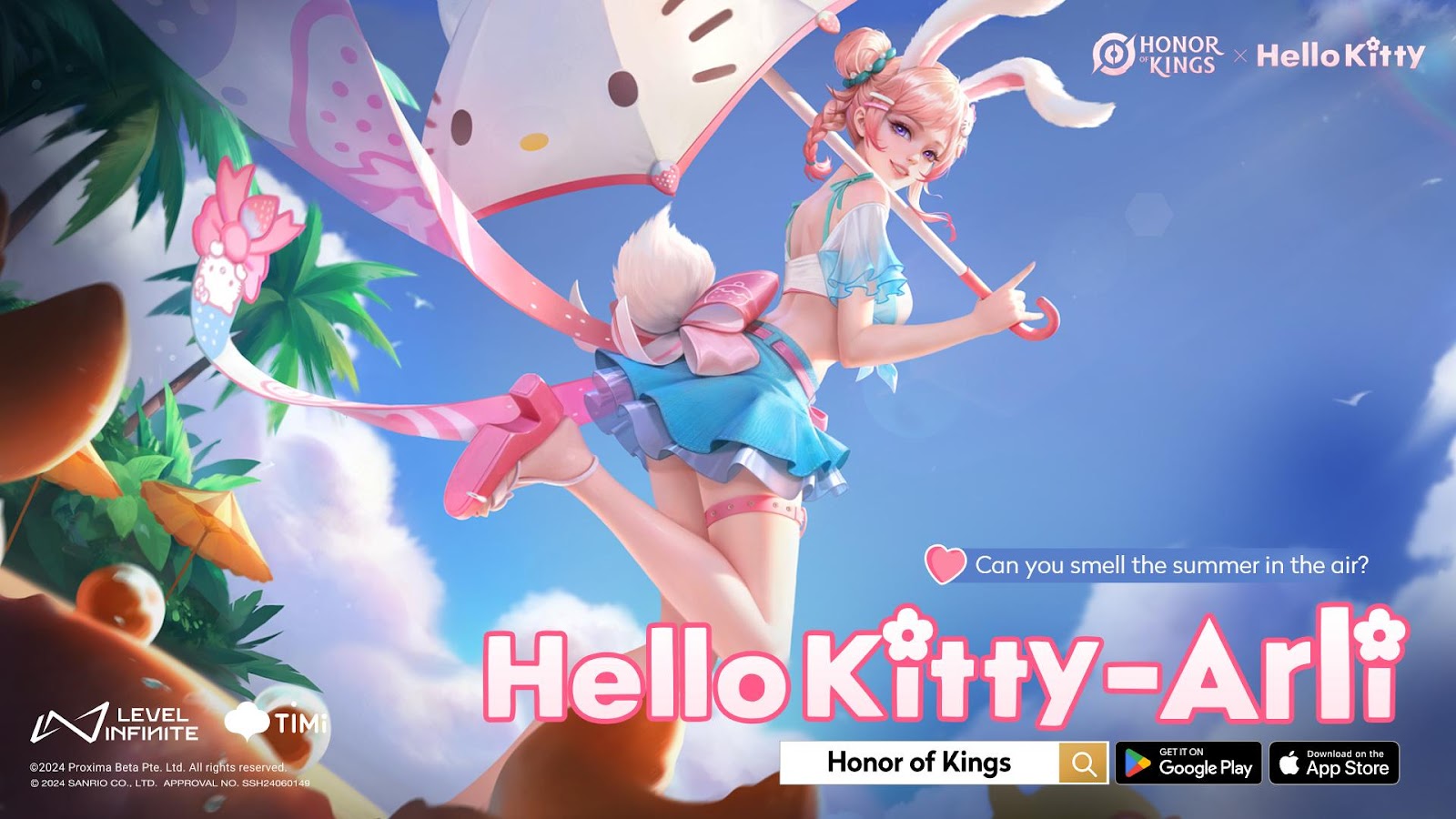 honor of kings hello kitty