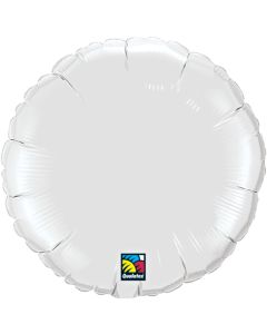 18" White Round