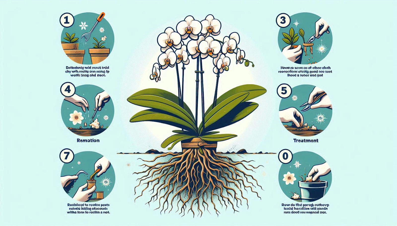 Passo a Passo para Salvar sua Orquídea