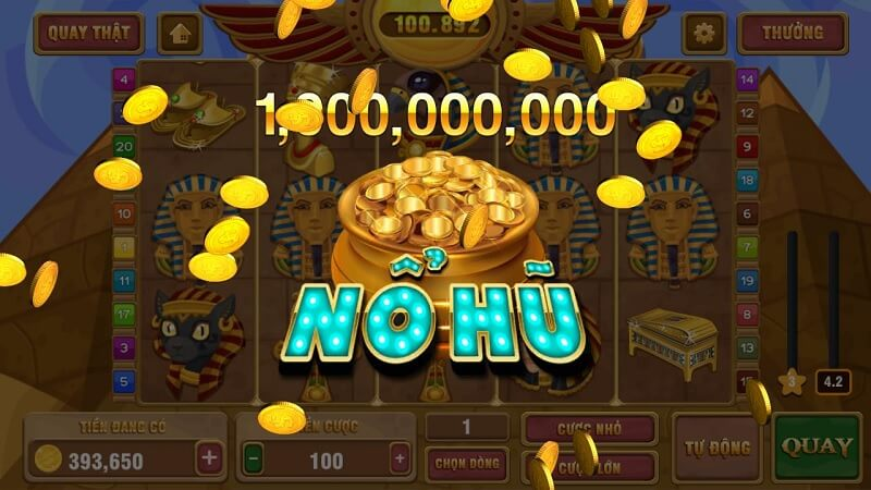 Trải nghiệm nổ hũ với jackpot 1 tỷ đồng