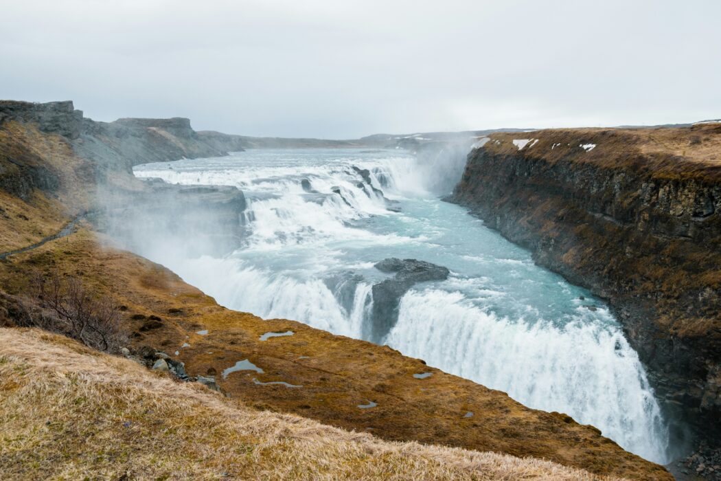 Gullfoss Waterfall Lookout