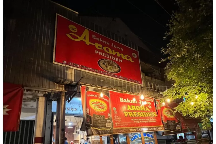 kuliner malam solo Bakmi Jawa Aroma Presiden