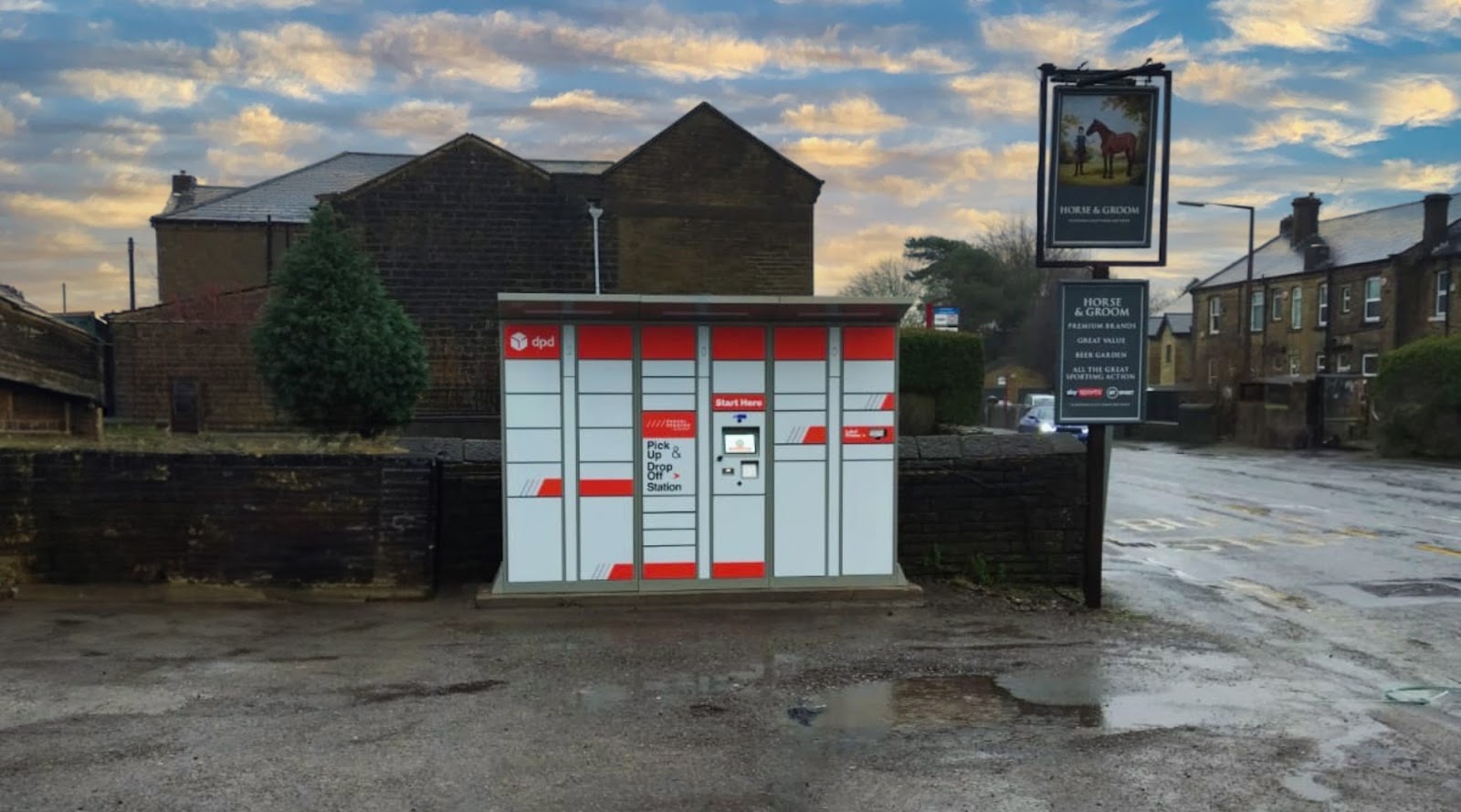 Quadient's Stonegate Parcel Pending near pubs. Image credit: Quadient. 