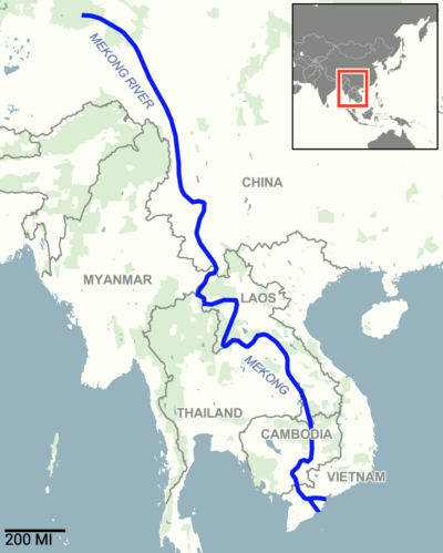 Vietnam-Mekong-Map