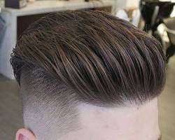 Image of Male Undercut Medium Hair Straight