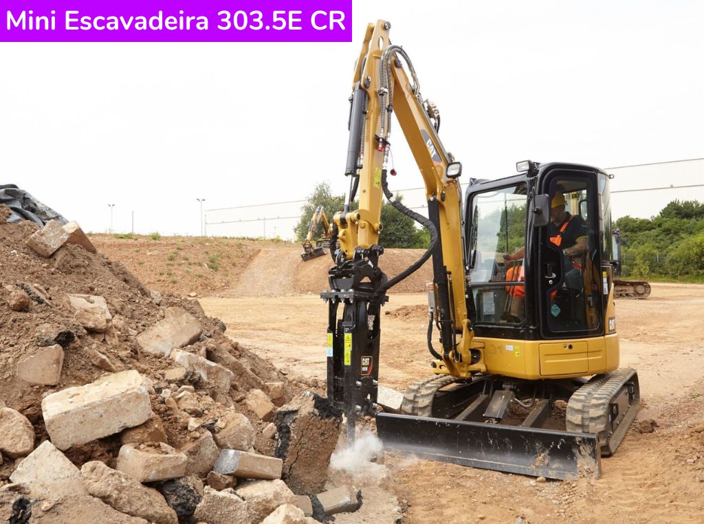 Catálogo Mini Escavadeira 303.5E CR Caterpillar