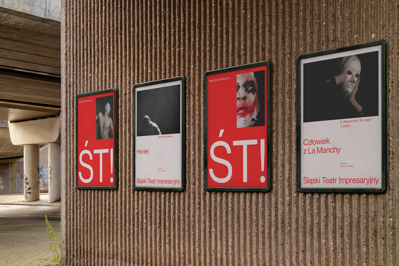 Artifact from the Branding and Visual Identity: Śląski Teatr Impresaryjny article on Abduzeedo