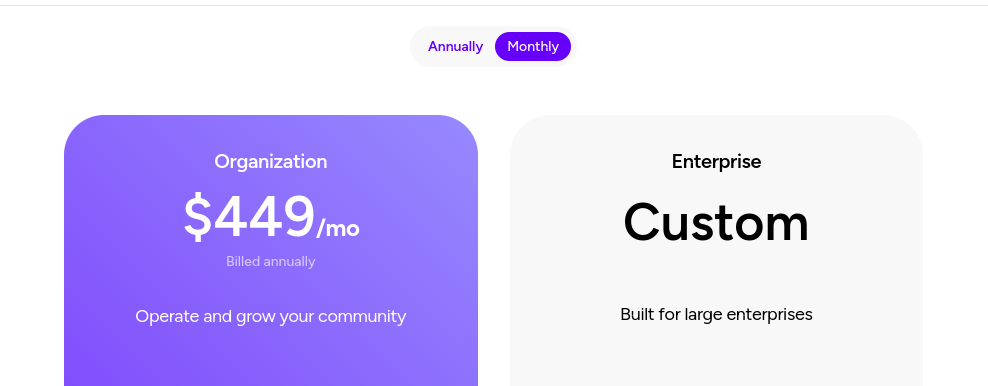 Disco pricing page