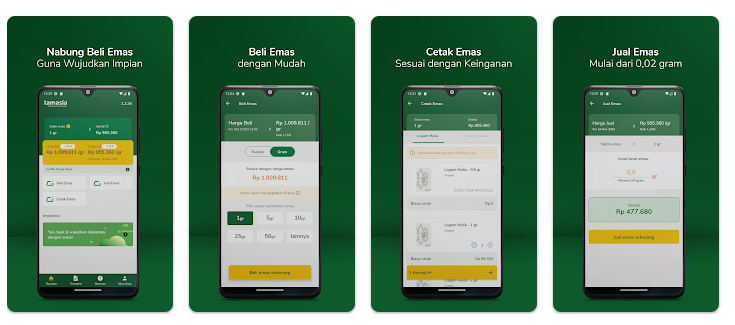 cara investasi emas Aplikasi Investasi Emas Digital