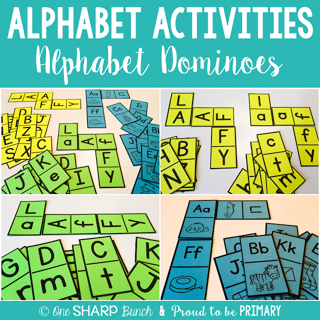 Encourage letter identification, sound recognition and letter fluency with these differentiated alphabet activities, perfect for small group instruction, guided reading groups or literacy centers! Foster early phonics and phonemic awareness skills with the FREE printable resource!