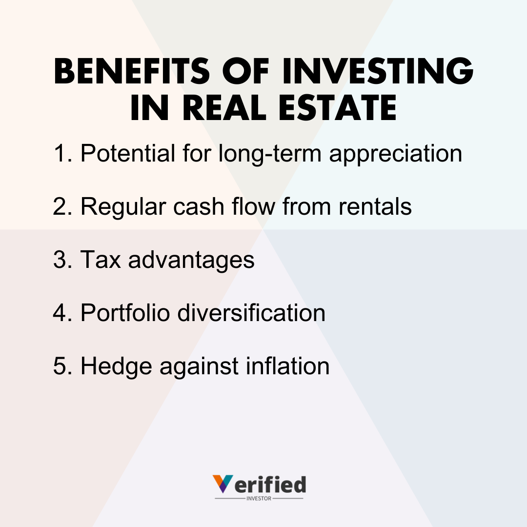 Benefits of investing in real estate