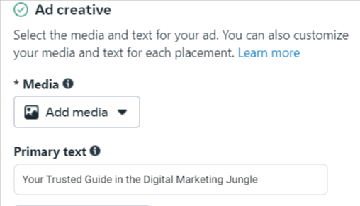 facebook ads manager