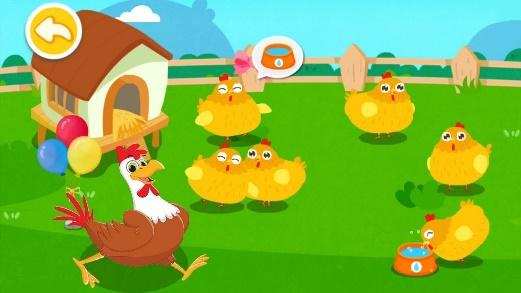 Fun farm game - Little Panda's chicken and egg farm - YouTube