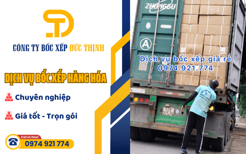 Dịch vụ bốc xếp hàng hóa Sài Gòn