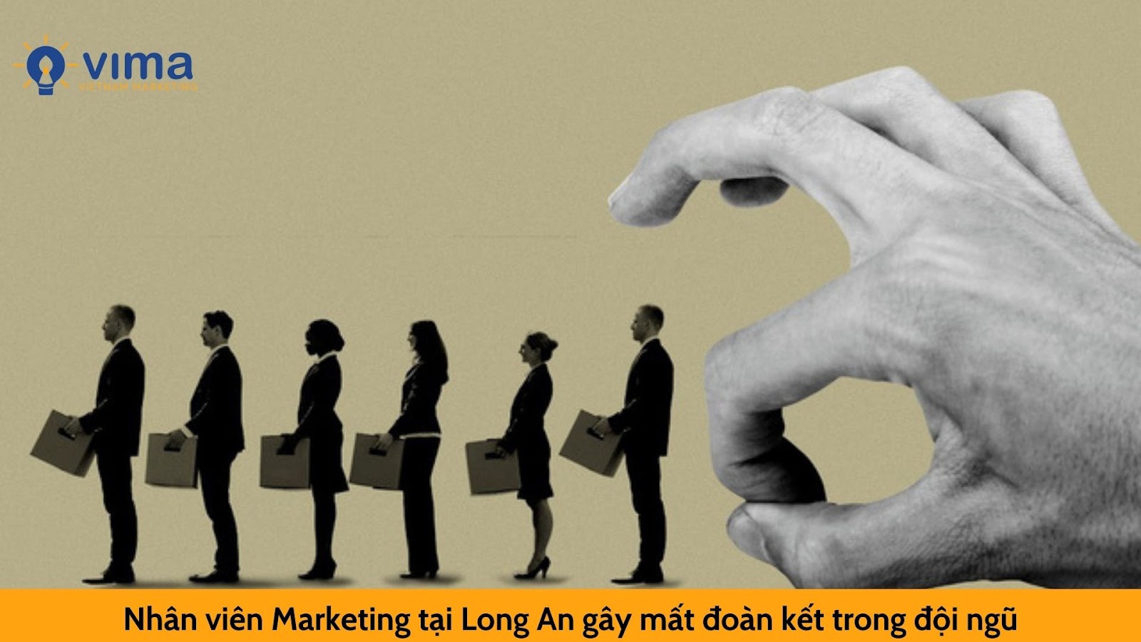 Nhân viên Marketing tại Long An gây mất đoàn kết trong đội ngũ