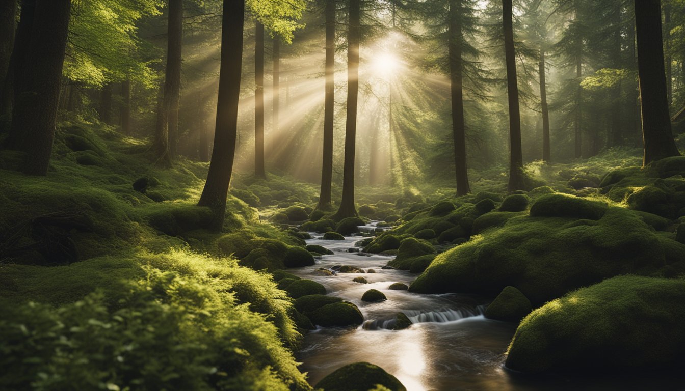 Sensory Grounding Techniques in the Forest