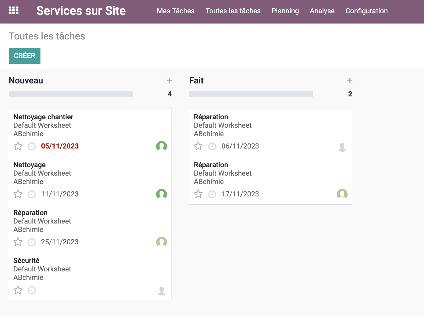 Suivi en Temps Réel - Odoo Field Service 