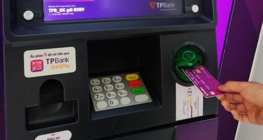 Rút tiền TPBank không cần thẻ
