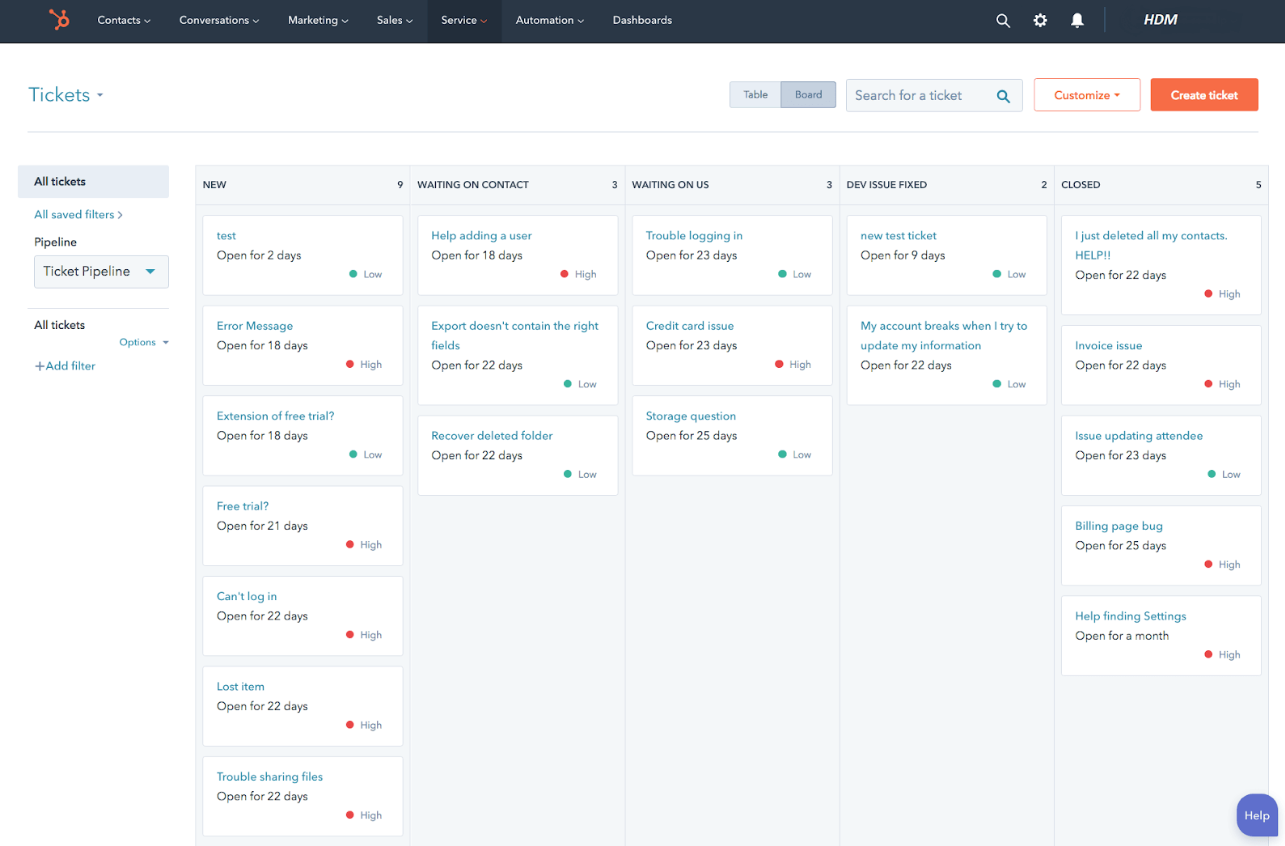 hubspot unified inbox