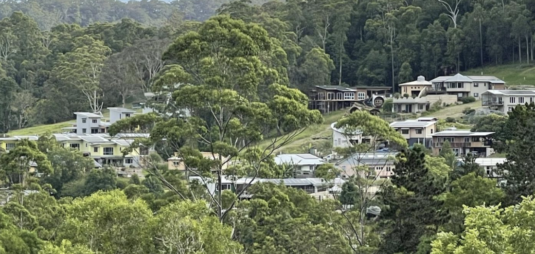 village on hill