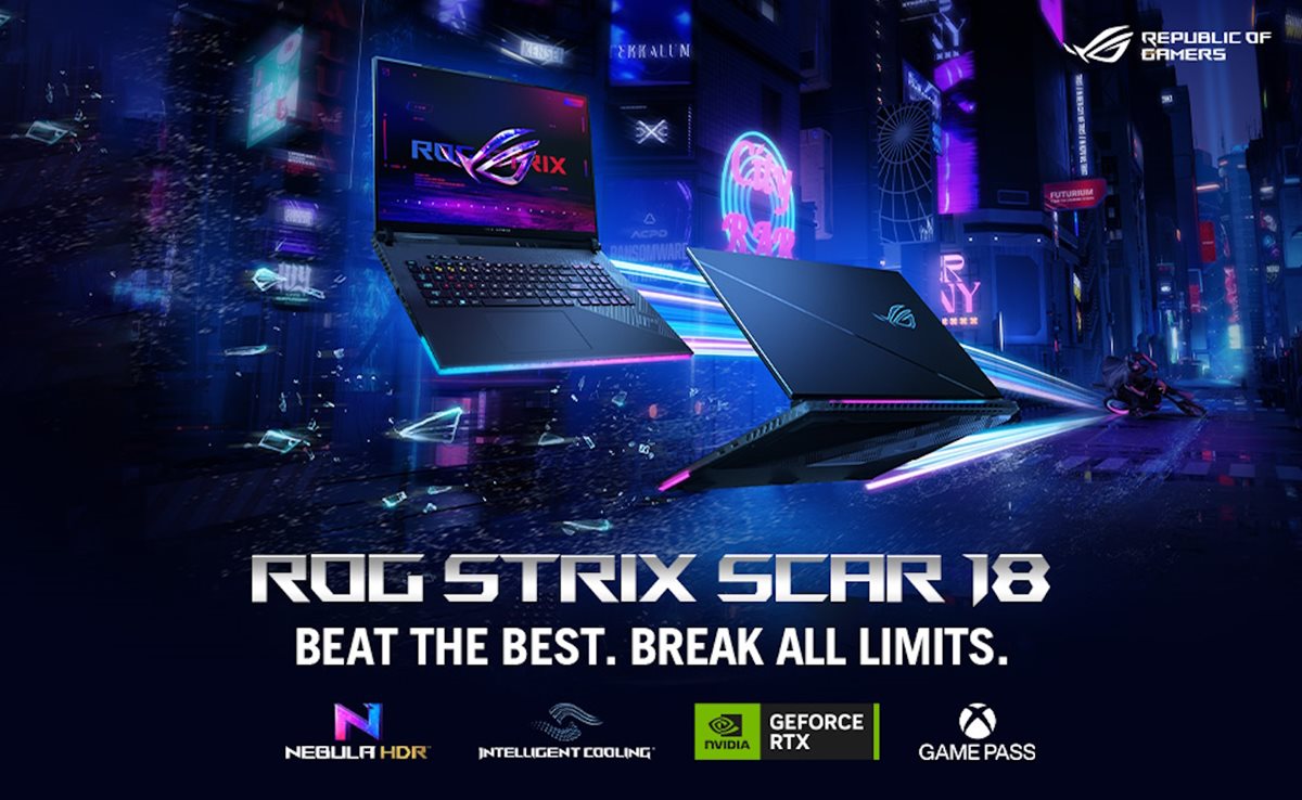 Ігровий ноутбук ASUS ROG Strix SCAR 18 (2024).