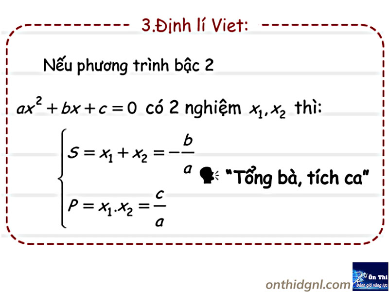 Định lý Viet