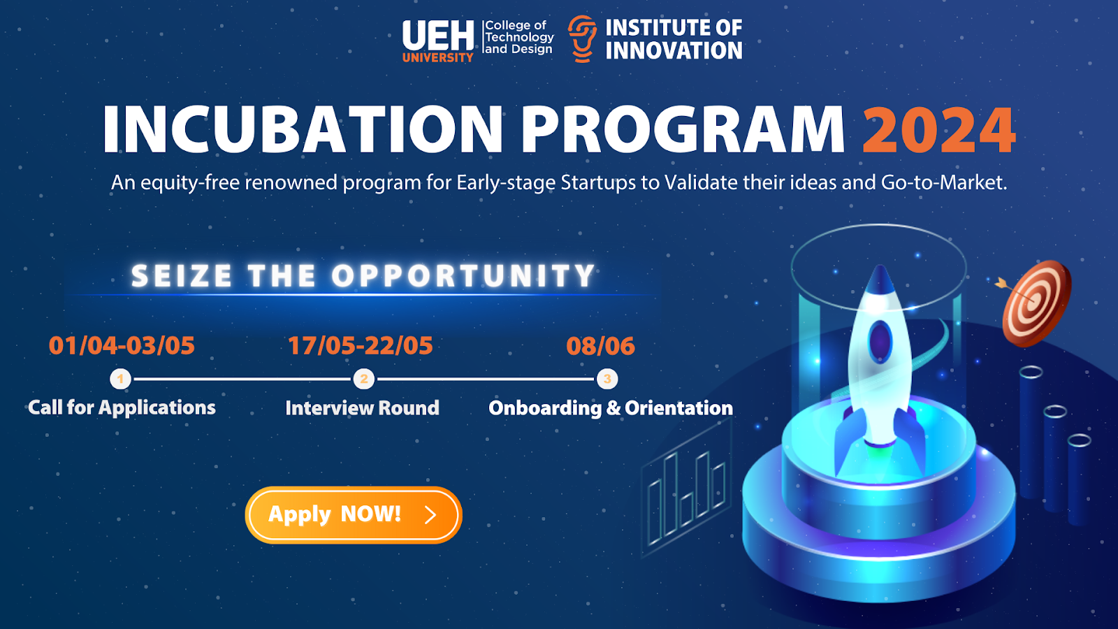 Tuyển chọn startup tham gia Chương trình UII Incubation Program đợt 1/2024
