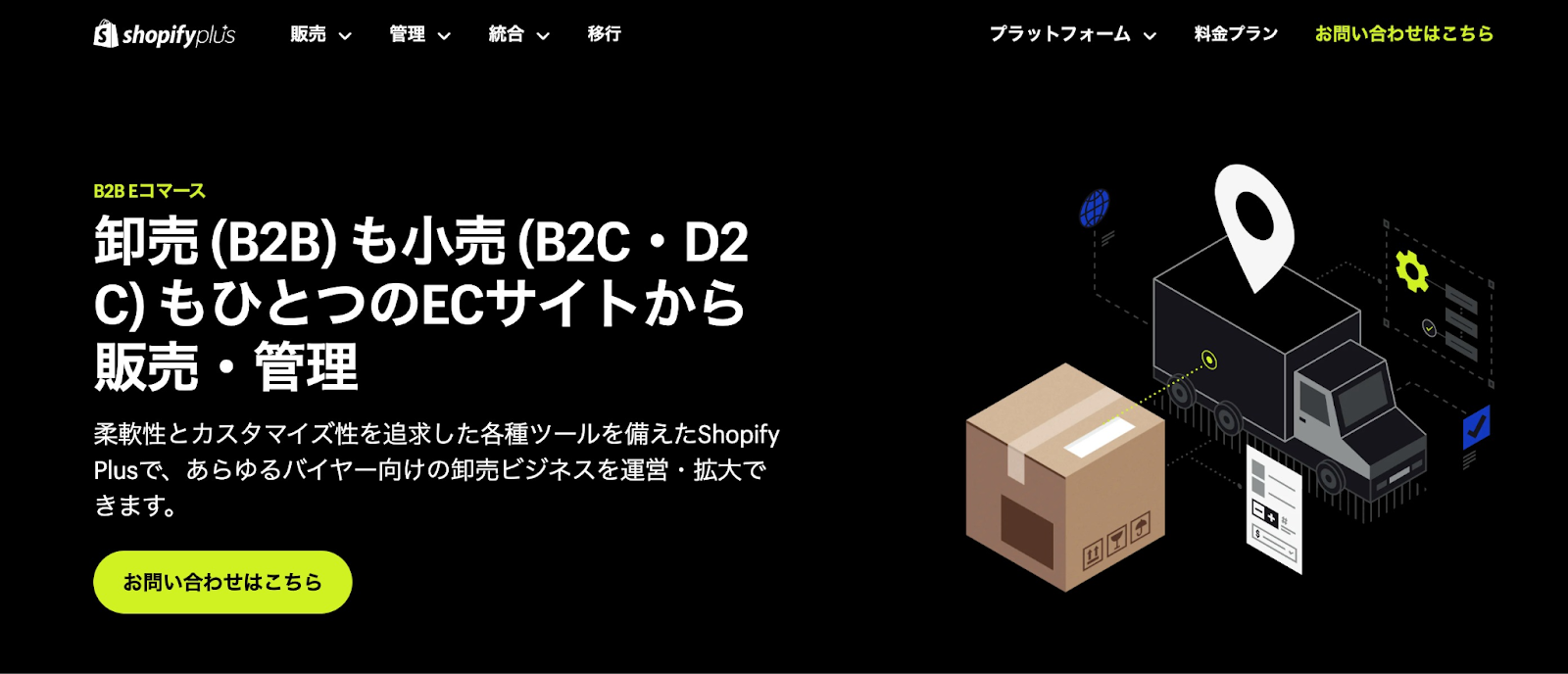 B2B向けECサイトはShopify Plus