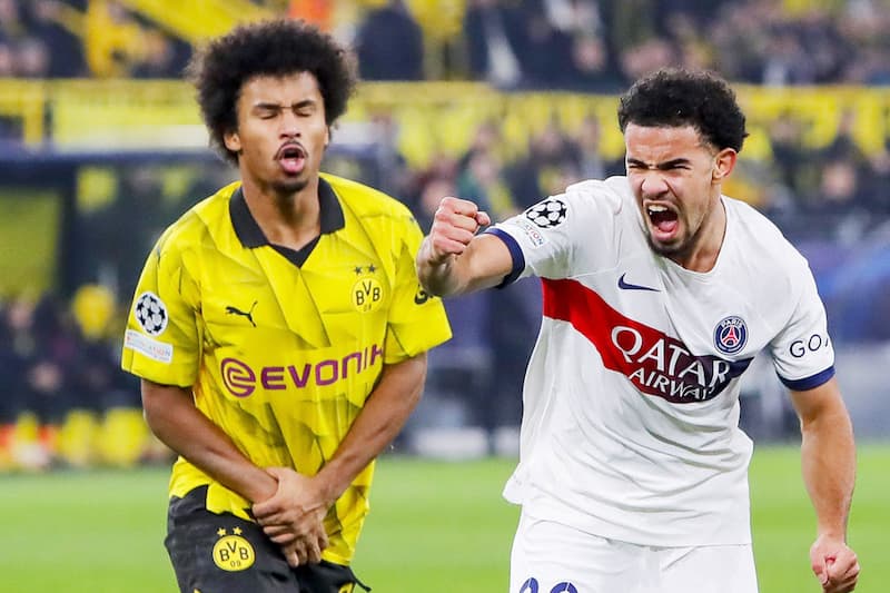 Thành Tích Đối Đầu Giữa Dortmund vs Paris Saint-Germain