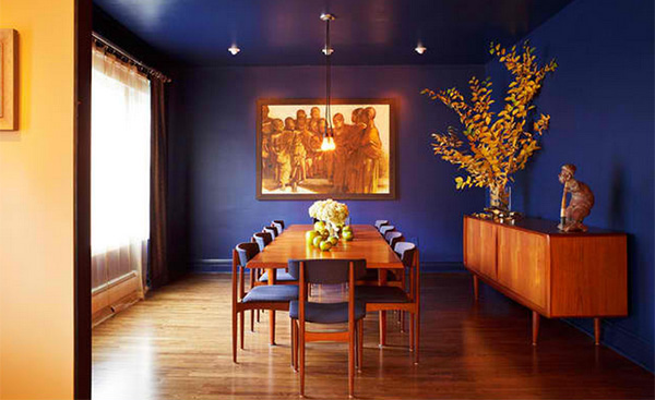 dining room colour combination