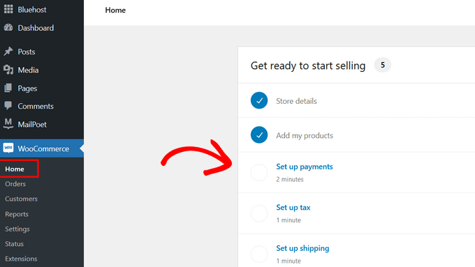 Setting up Payments in WooCommerce-axiabits