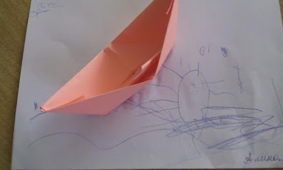 Конспект занятия конструирования в технике оригами «Кораблик» Подготовительная группа
