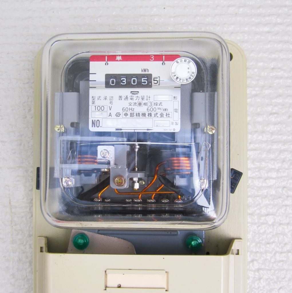 アナログメーター　アンペア　電気　サウナ